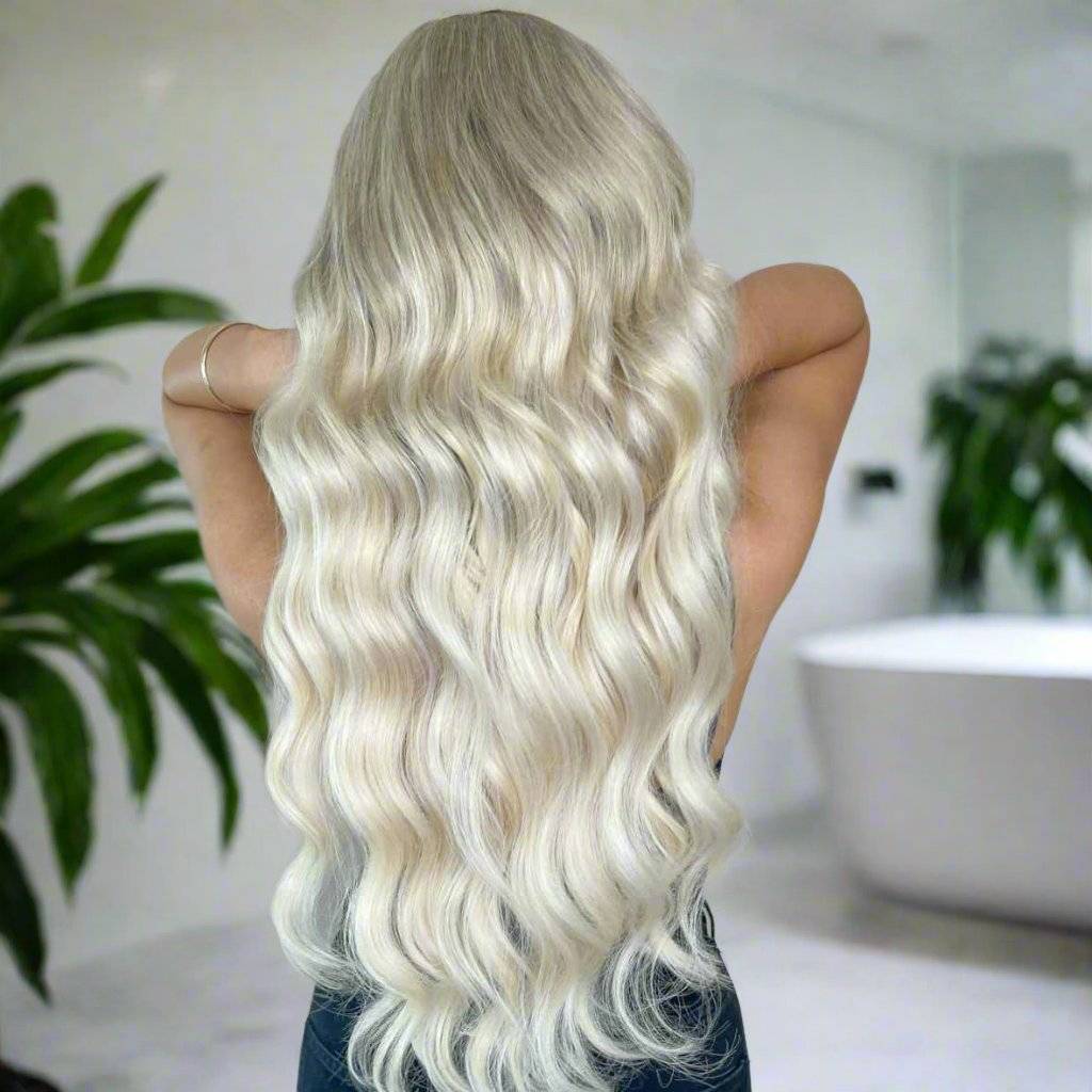 Premium Vanilla Blonde Human Hair Extensions