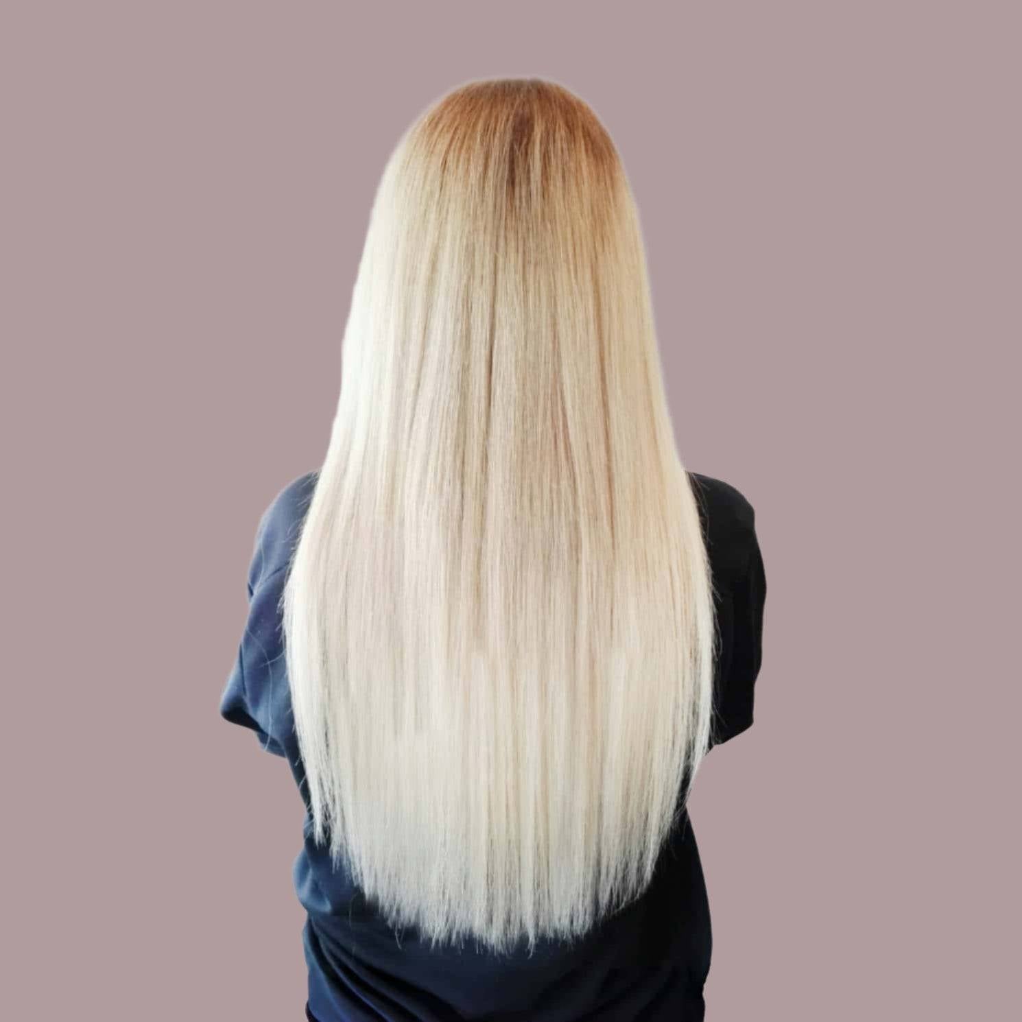Premium Vanilla Blonde Human Hair Extensions