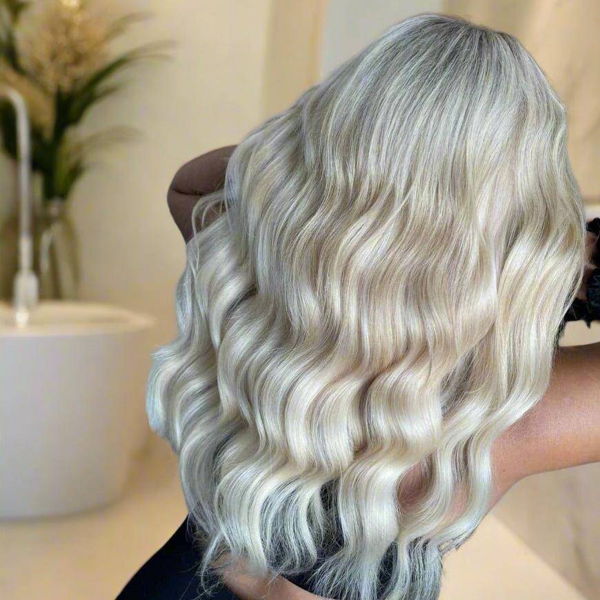 Premium Vanilla Blonde Human Hair Extensions