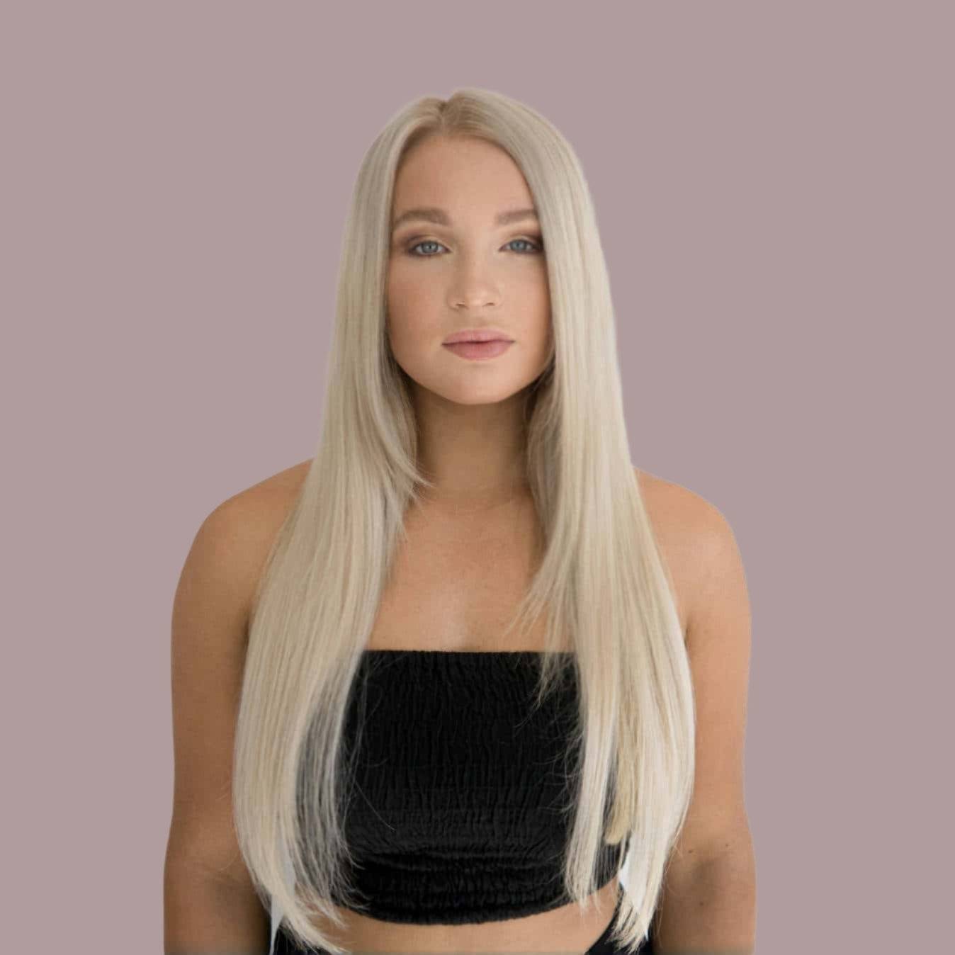Premium Vanilla Blonde Human Hair Extensions