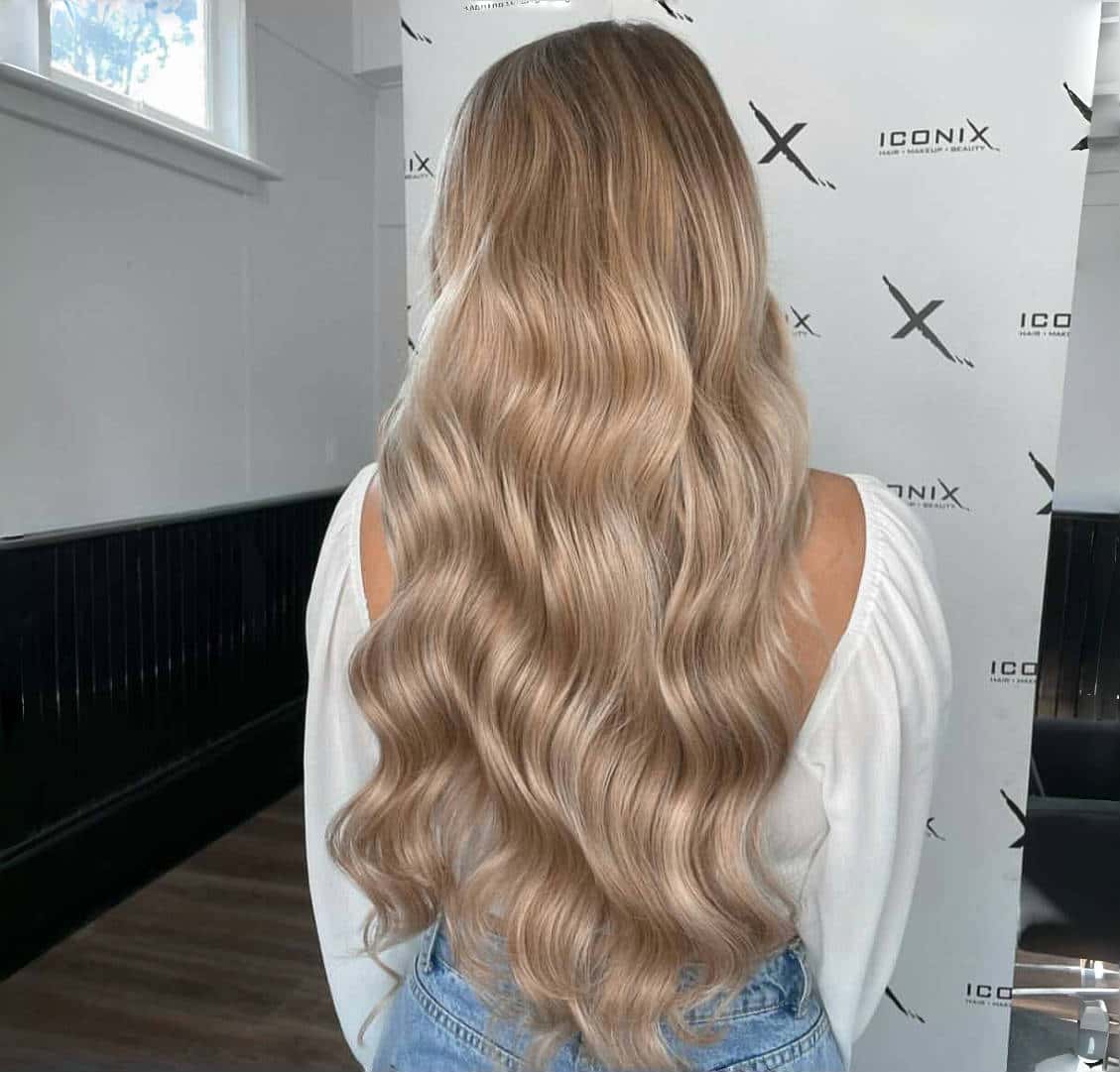 Caramel_Swirl_Clip_In_Hair_Extensions_| Highlighted Clip In Hair Extensions