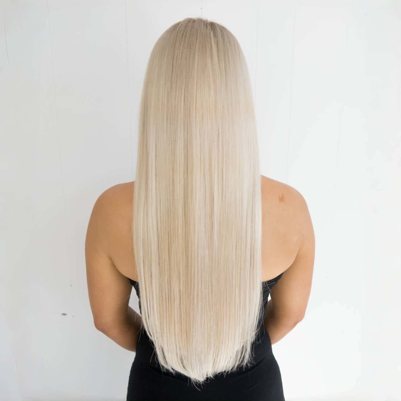 Premium Vanilla Blonde Weft Human Hair Extensions