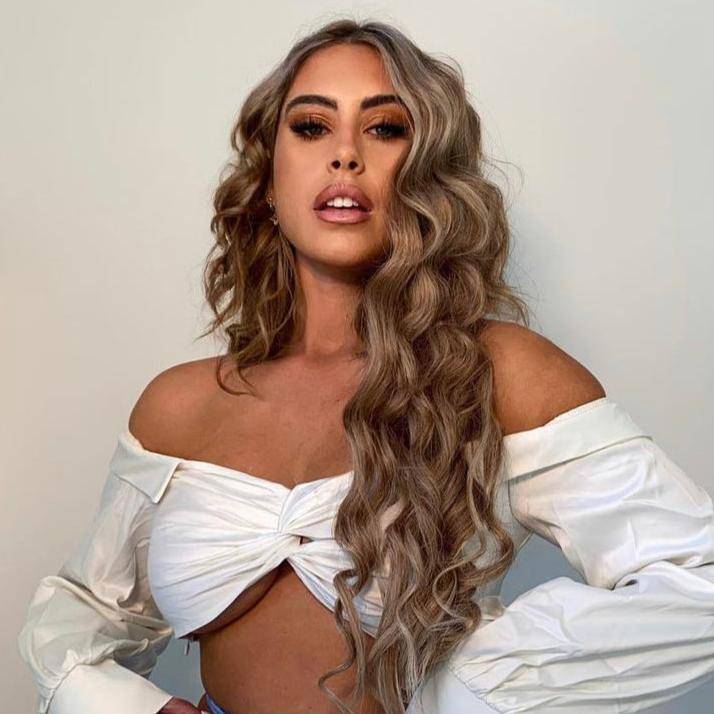 Caramel Swirl Weft Hair Extensions - Kiki Hair Extensions