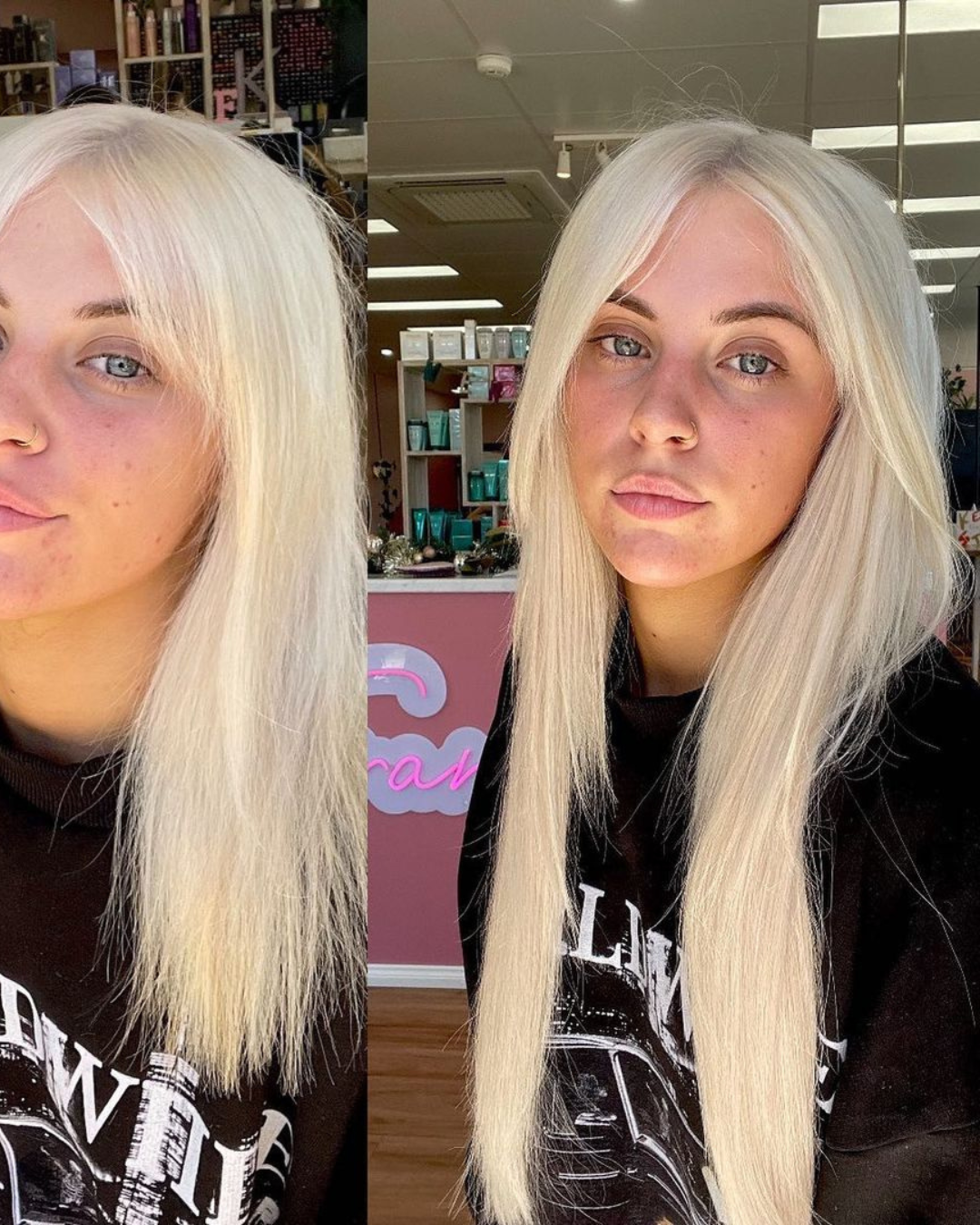 Malibu Blonde Tape Hair Extensions - Kiki Hair Extensions