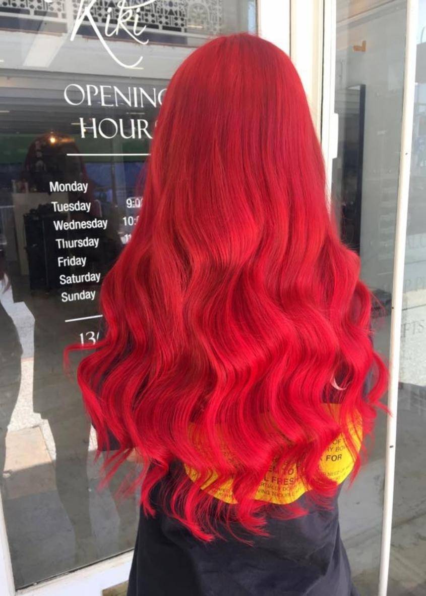Custom Coloured Clip In Hair Extensions - Kiki Hair Extensions