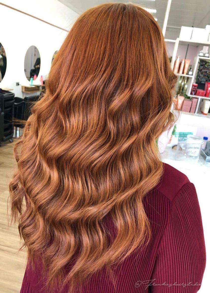 Golden Brown Weft Hair Extensions - Kiki Hair Extensions