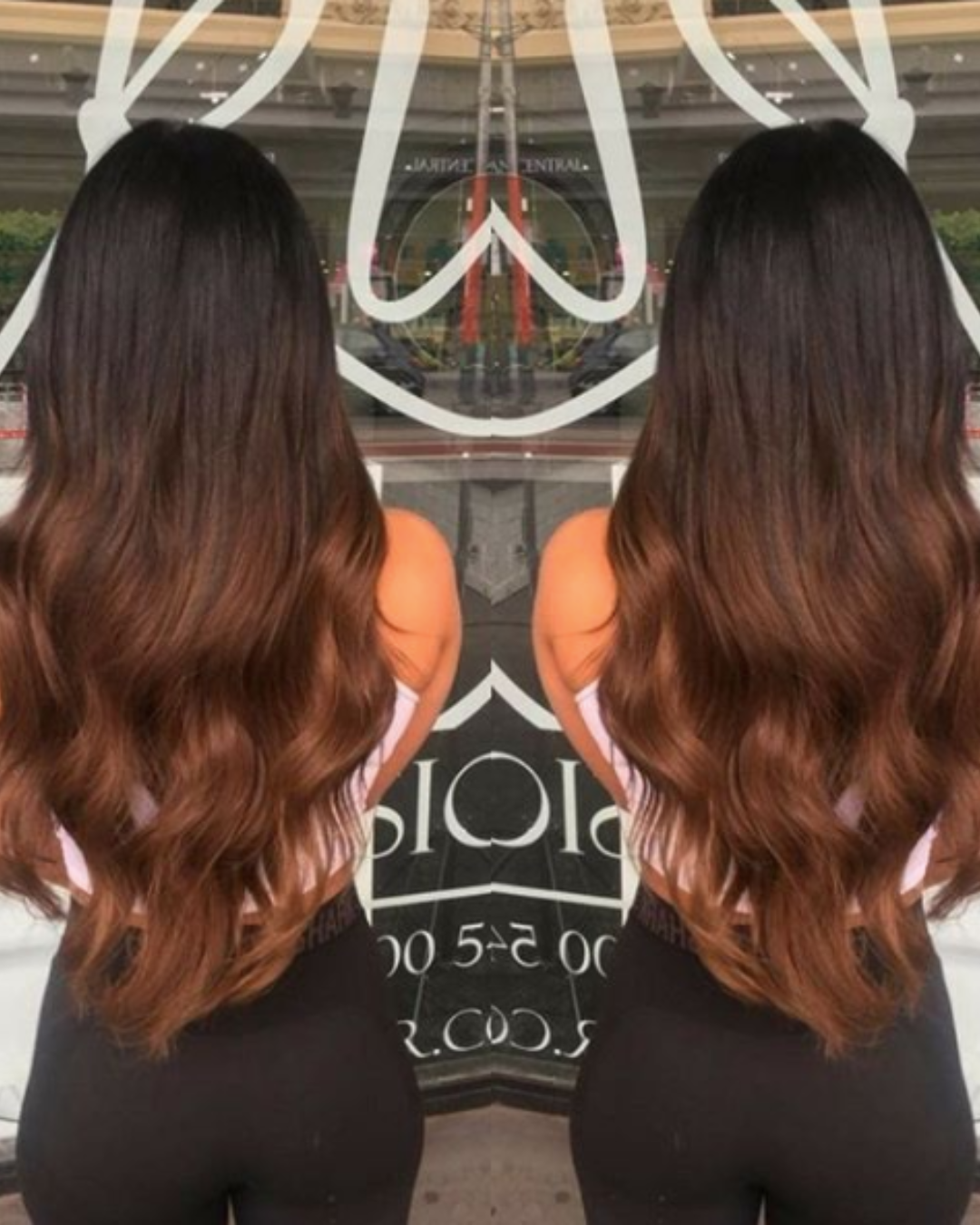 Brownie Points Balayage Clip In Hair Extensions - Kiki Hair Extensions
