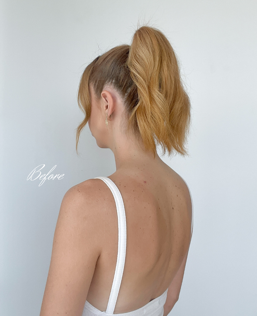 Strawberry Blonde Ponytail Hair Extensions - Kiki Hair Extensions