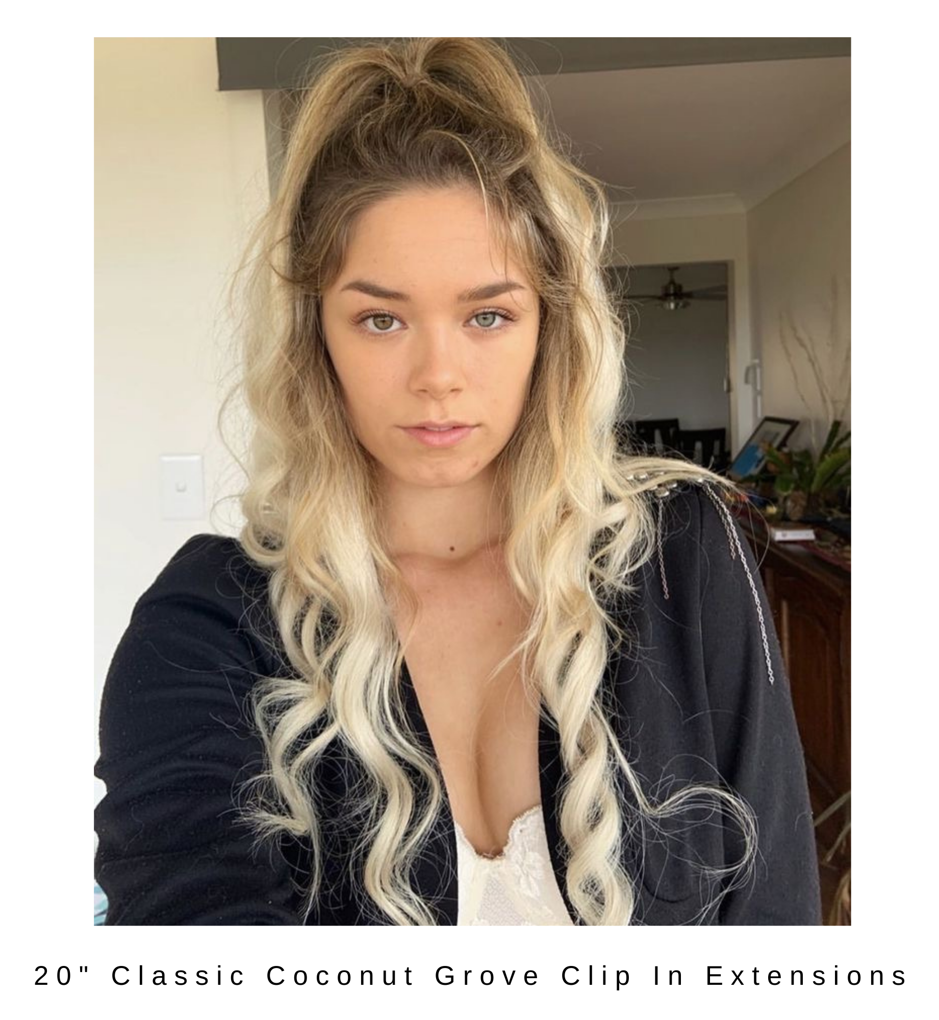Coconut Grove Balayage Clip In Hair Extensions - Kiki Hair Extensions