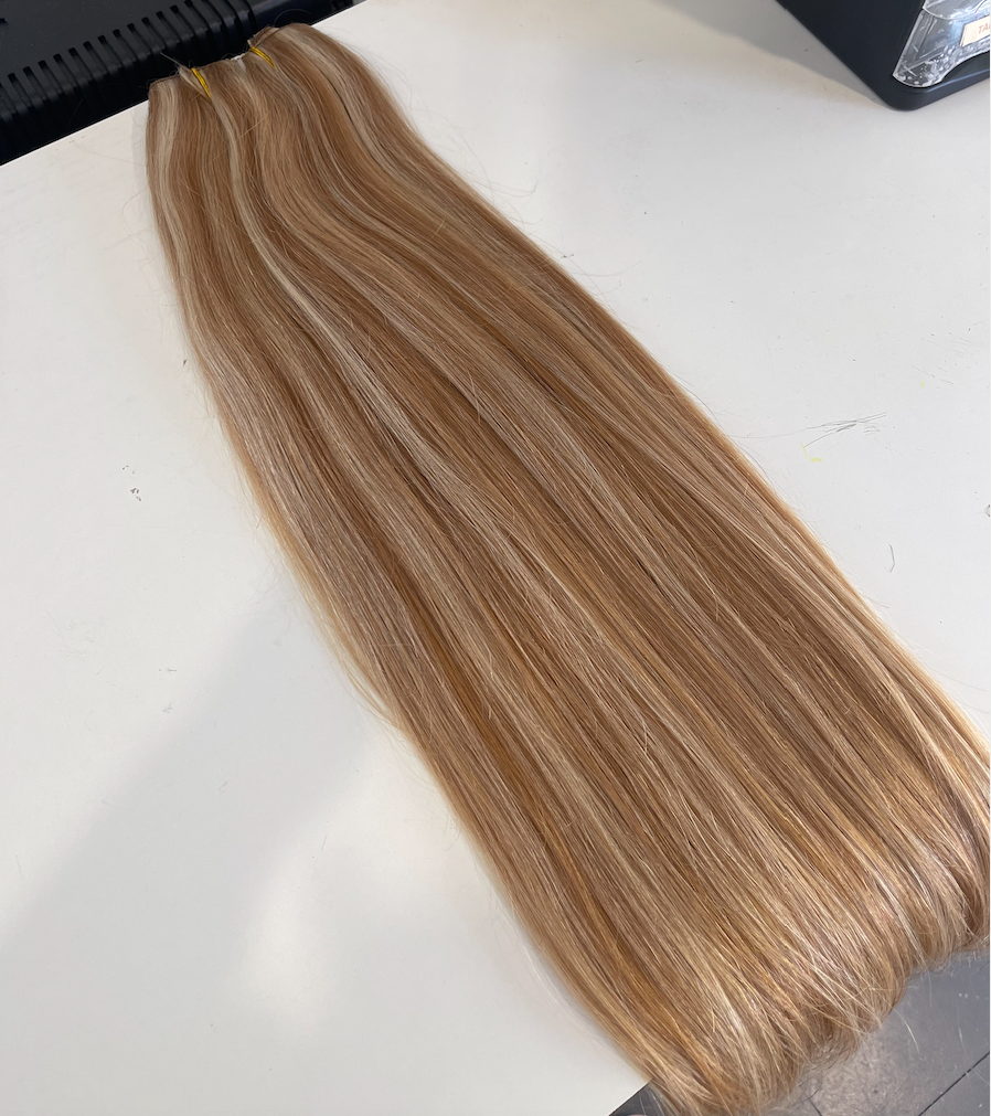 Strawberry Kisses Ponytail Extensions - Kiki Hair Extensions