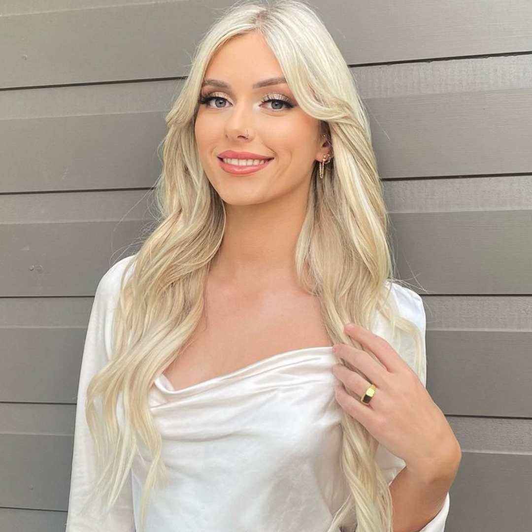 Vanilla Blonde Weft Extensions - Kiki Hair Extensions