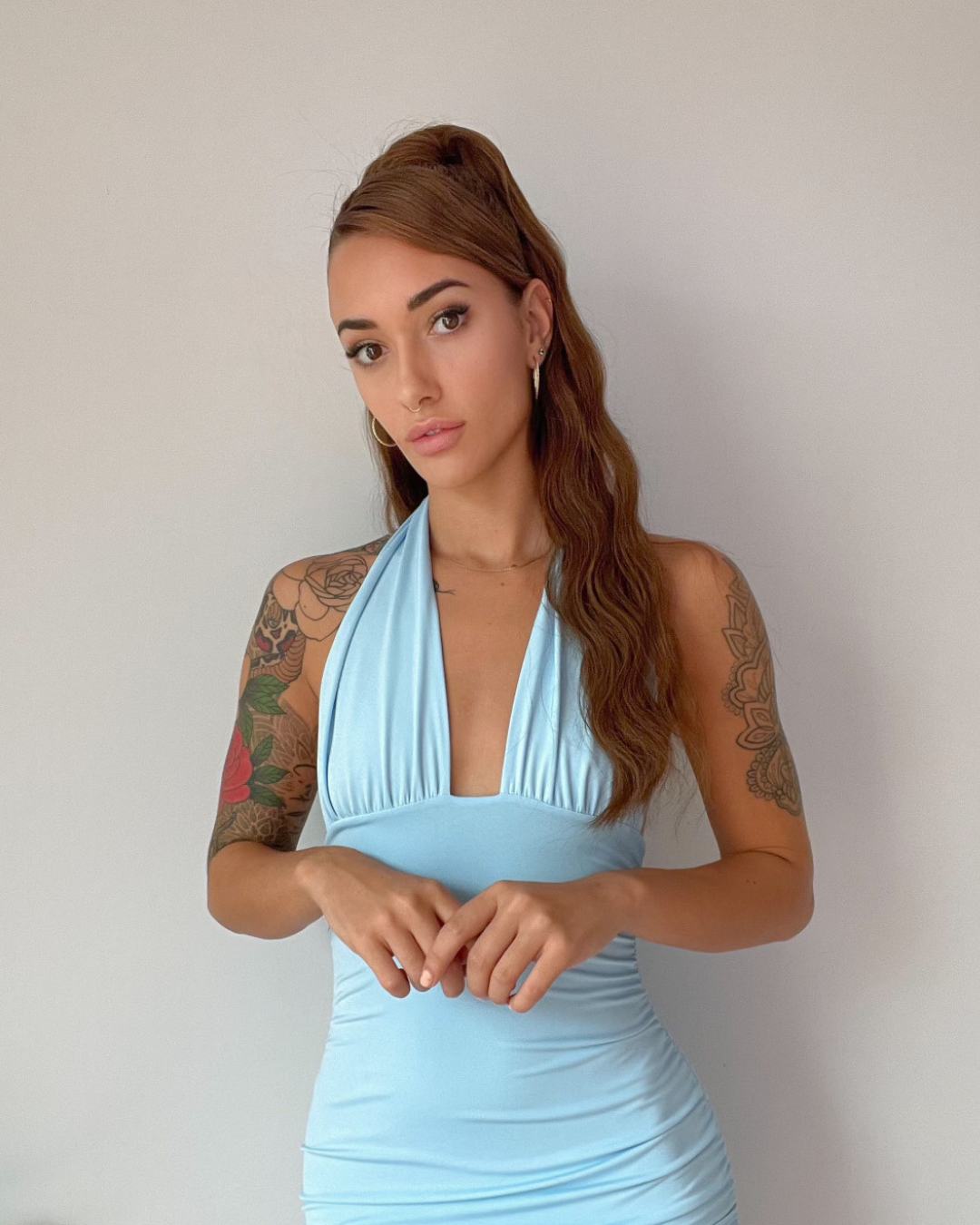 Bronze Ponytail Hair Extensions - Kiki Hair Extensions