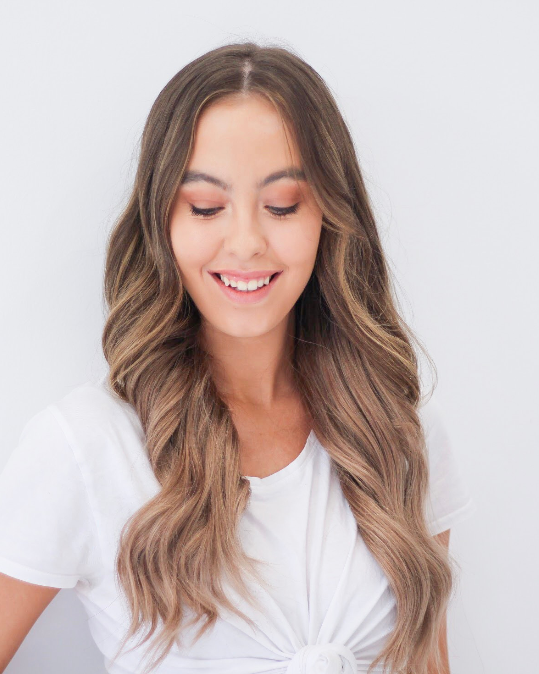Latte Blonde Halo Hair Extensions - Kiki Hair Extensions