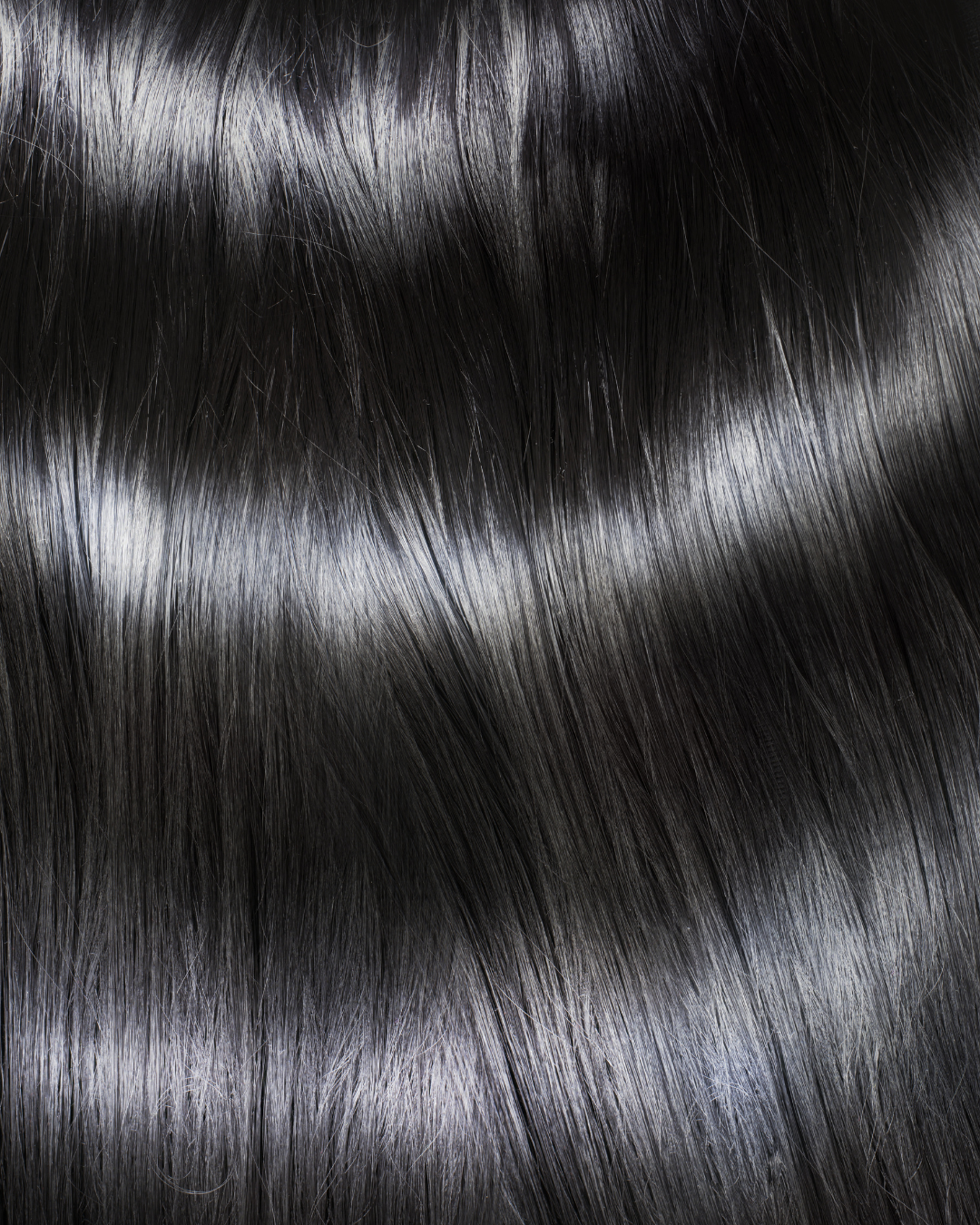 Jet Black Premium Clip In Hair Extensions - Kiki Hair Extensions