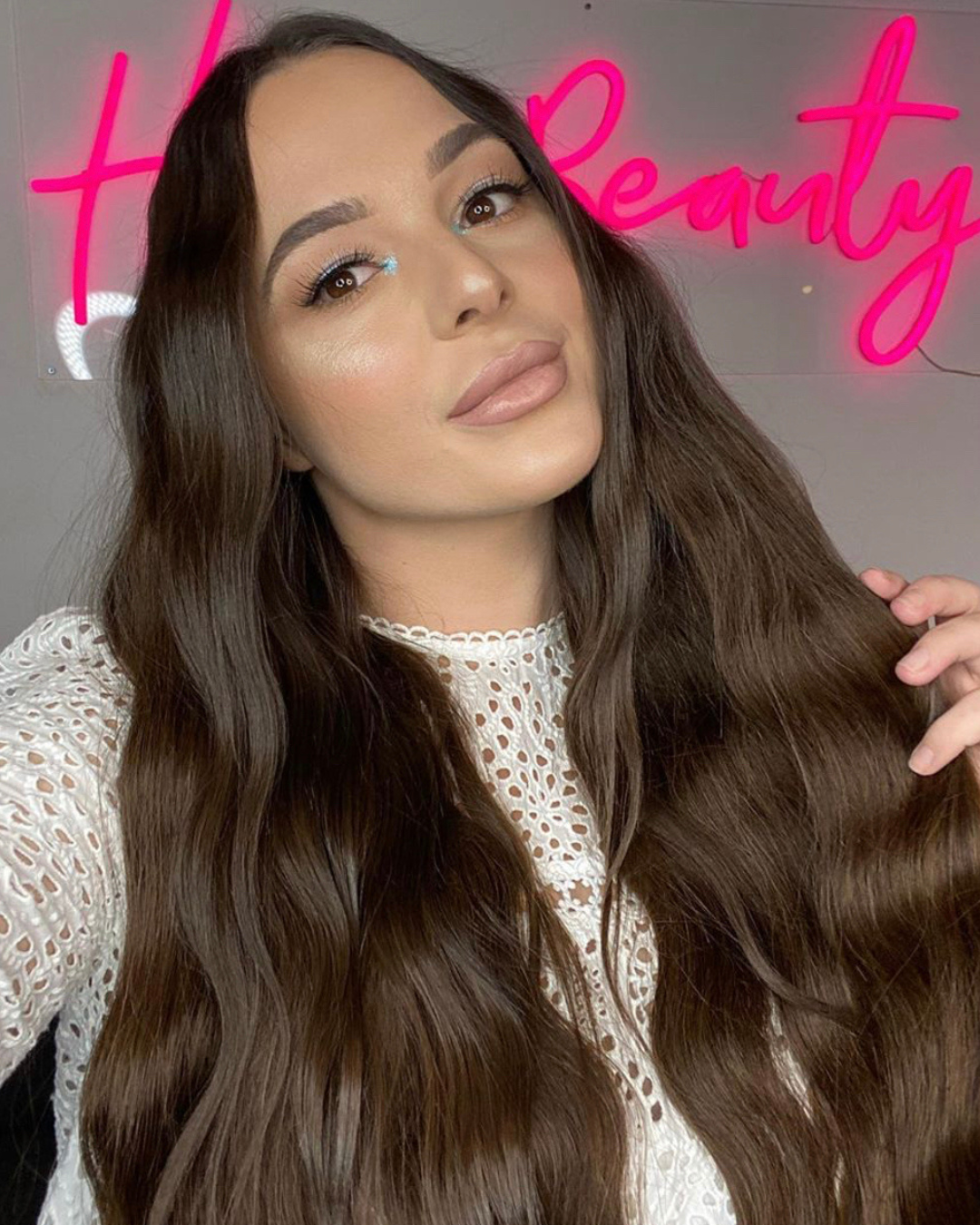 Premium Cadbury Halo Hair Extensions - Kiki Hair Extensions