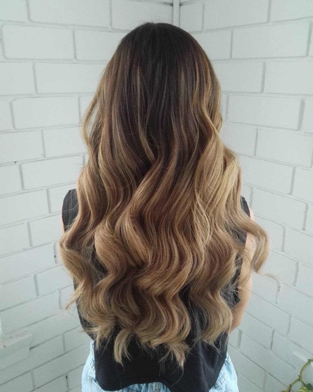 Kit Kat Balayage Clip In Hair Extensions - Kiki Hair Extensions