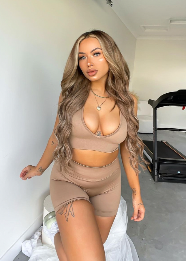 Latte Blonde Weft Hair Extensions - Kiki Hair Extensions
