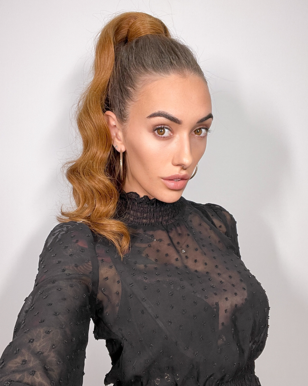 Golden Ponytail Hair Extensions - Kiki Hair Extensions