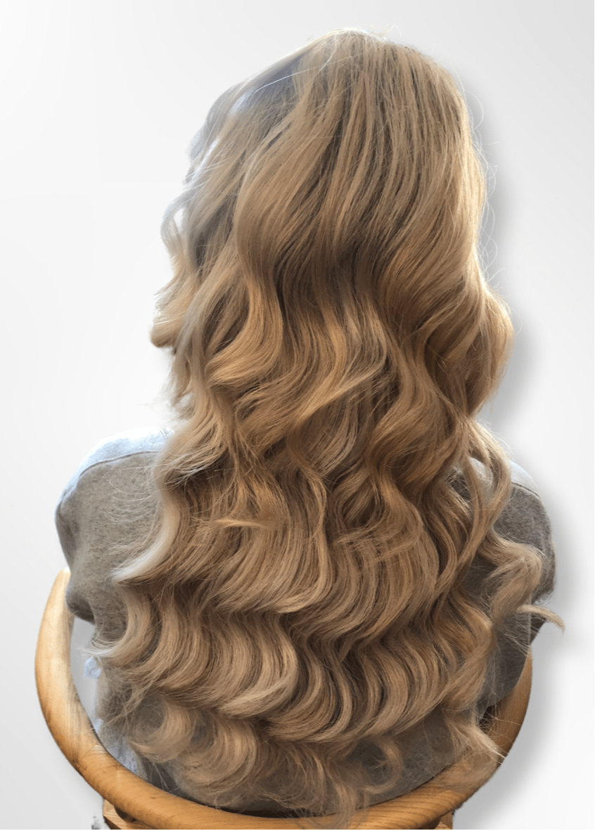 Latte Blonde Tape Hair Extensions - Kiki Hair Extensions