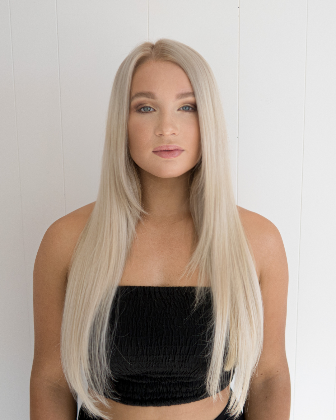 Vanilla Blonde Halo Hair Extensions - Kiki Hair Extensions