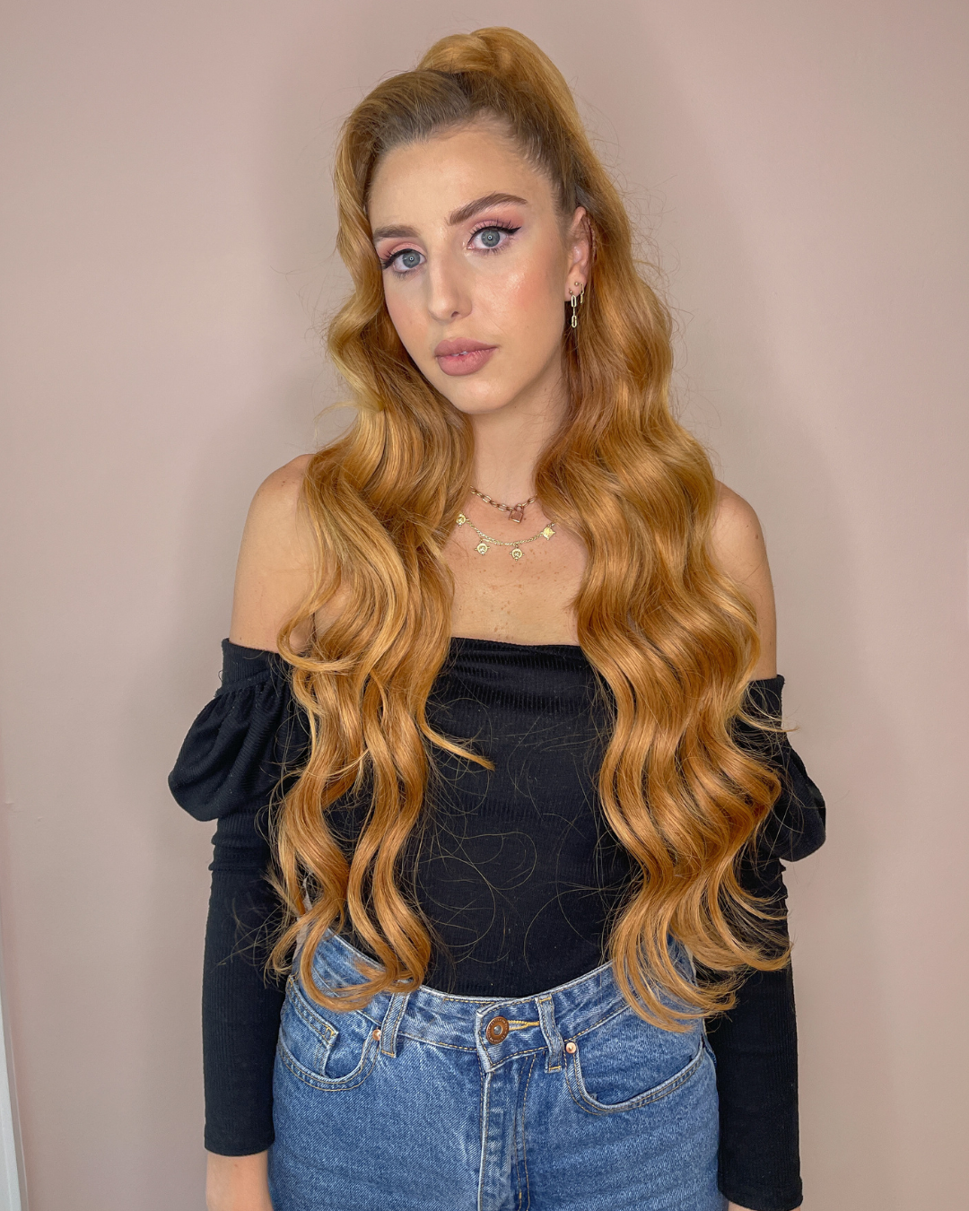 Strawberry Clip In Hair Extensions - Kiki Hair Extensions
