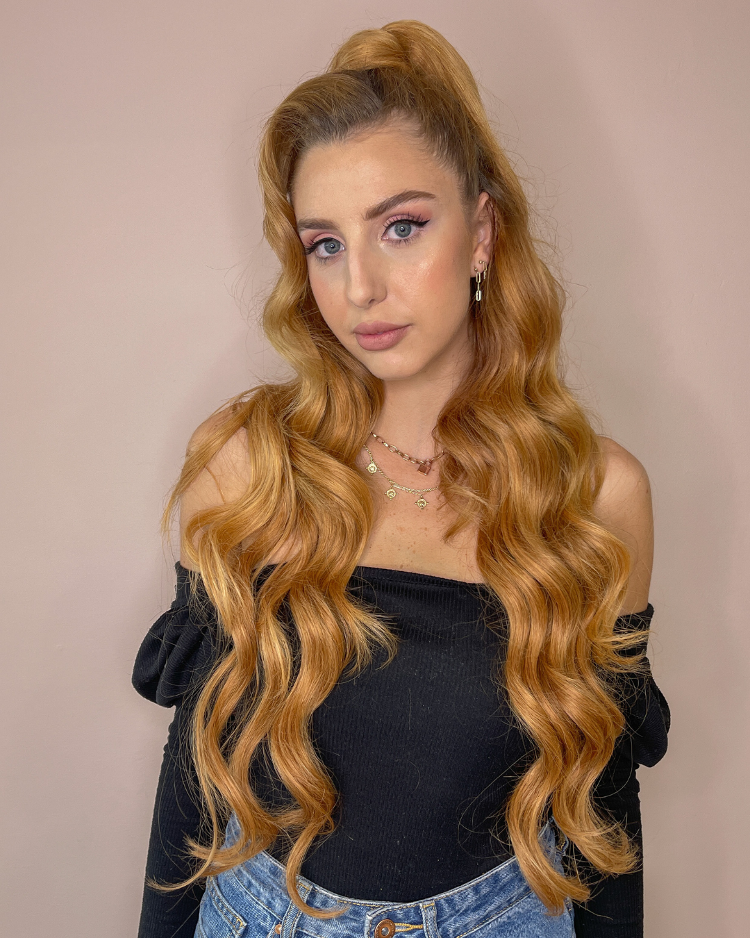 Strawberry Clip In Hair Extensions - Kiki Hair Extensions