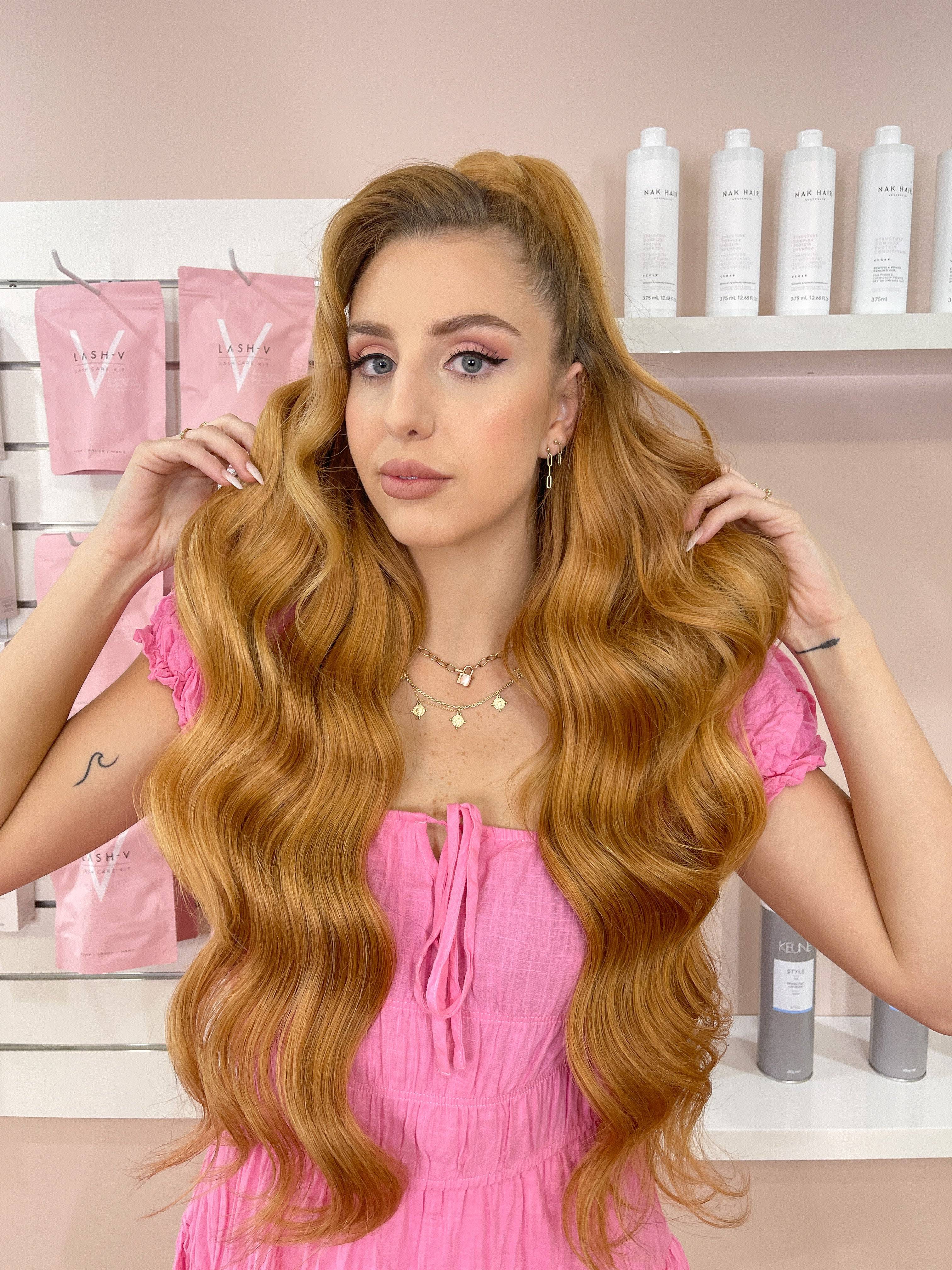 Strawberry Clip In Hair Extensions - Kiki Hair Extensions