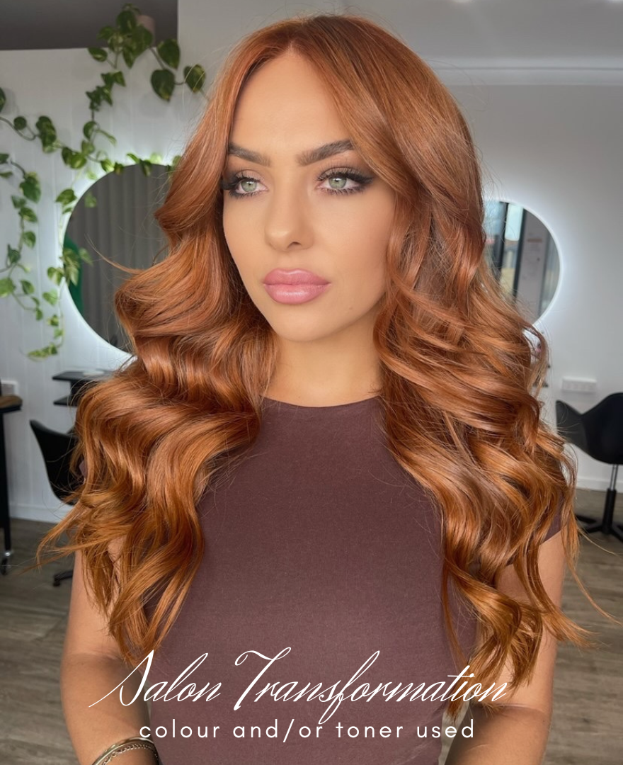 Strawberry Blonde Weft Hair Extensions - Kiki Hair Extensions