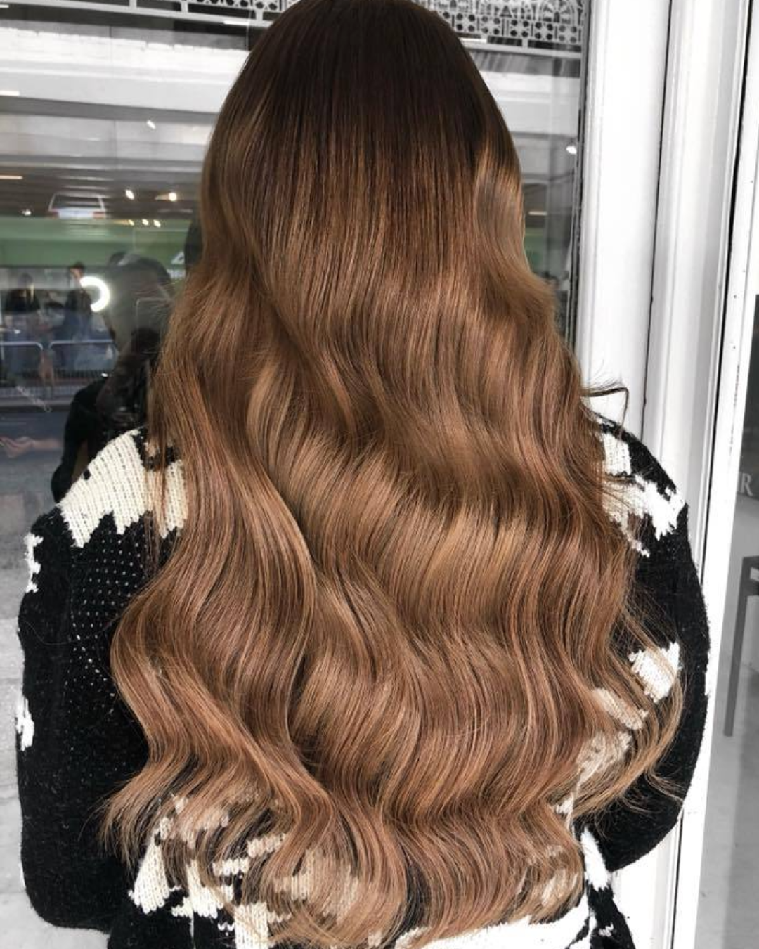 Caramello Haze Balayage Halo Hair Extensions - Kiki Hair Extensions