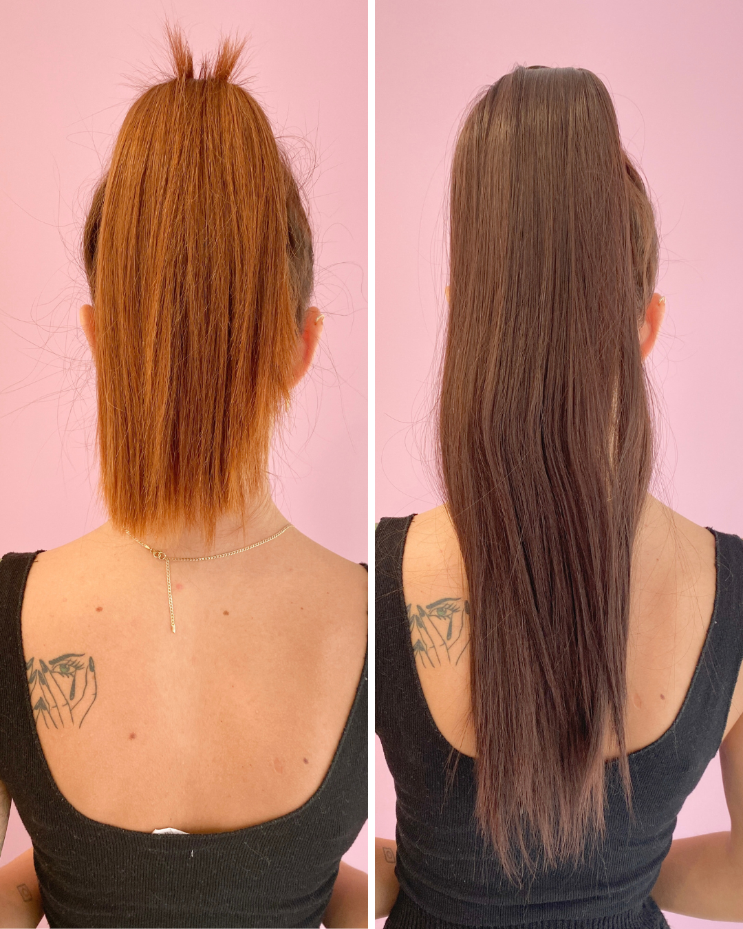 Keratin Synthetic Ponytail Hair Extensions 100g - Kiki Hair Extensions