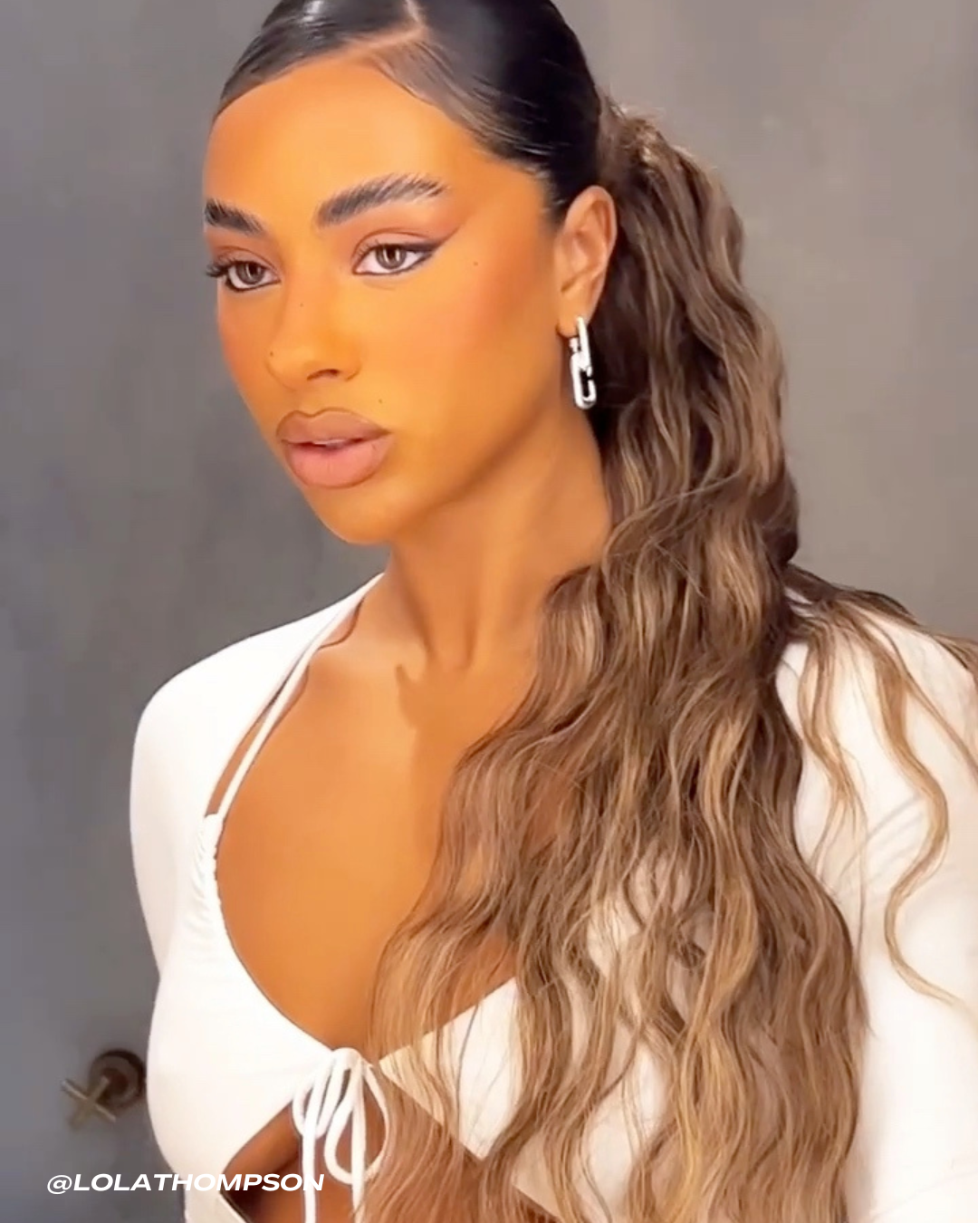 Bronze Bliss Ponytail Hair Extensions - Kiki Hair Extensions