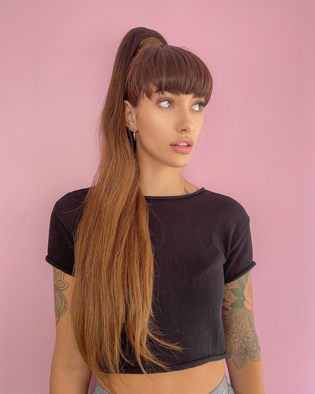 Brownie Points Balayage Clip On Ponytail Hair Extensions - Kiki Hair Extensions