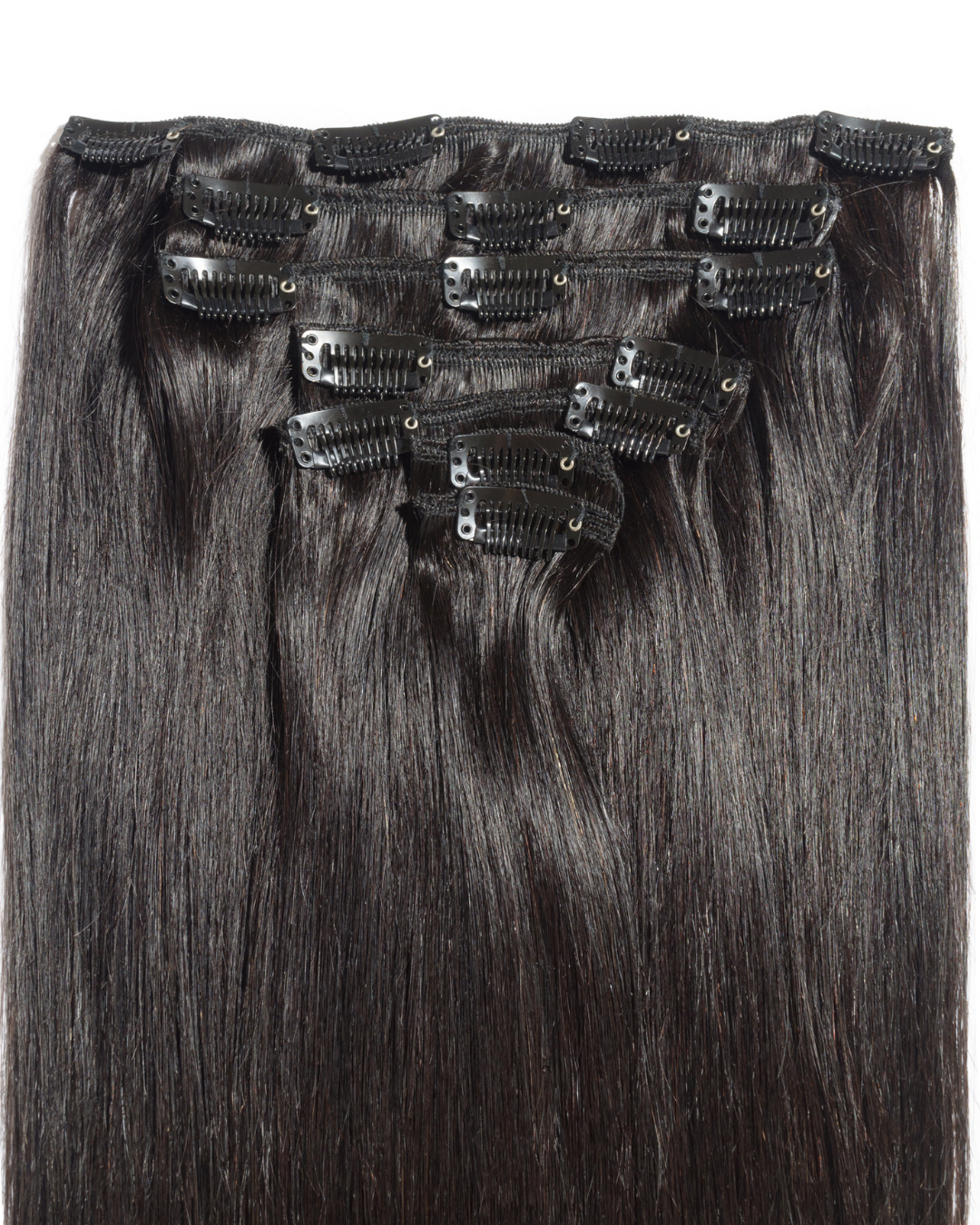 Raven Premium Clip In Hair Extensions - Kiki Hair Extensions