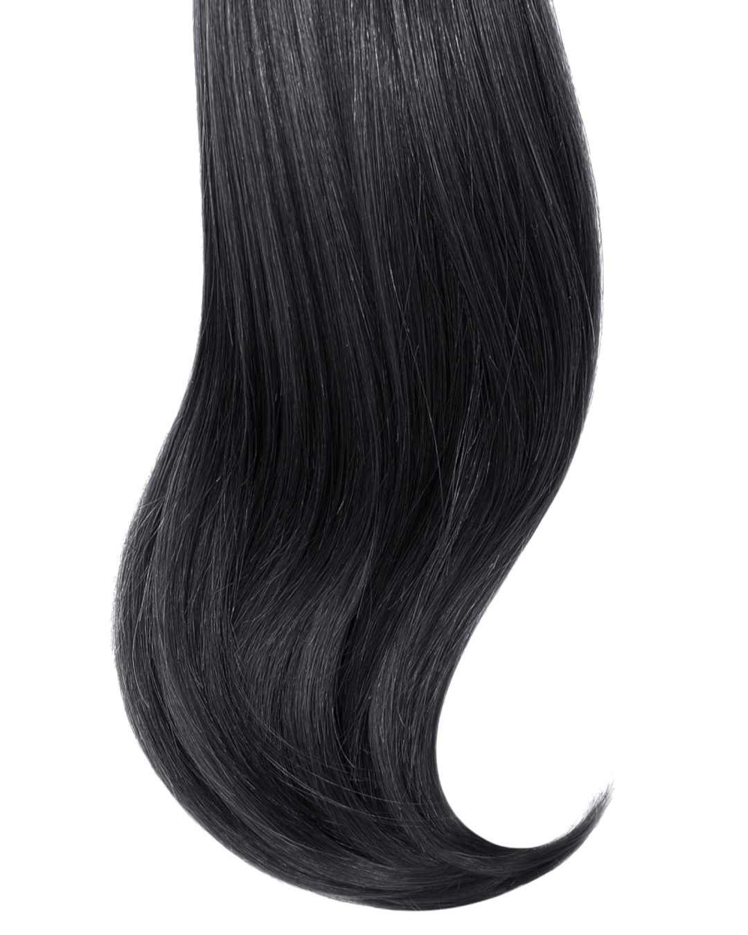 Premium Jet Black Halo Hair Extensions - Kiki Hair Extensions