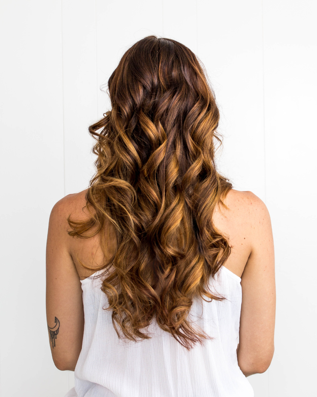 Golden Brown Halo Hair Extensions - Kiki Hair Extensions
