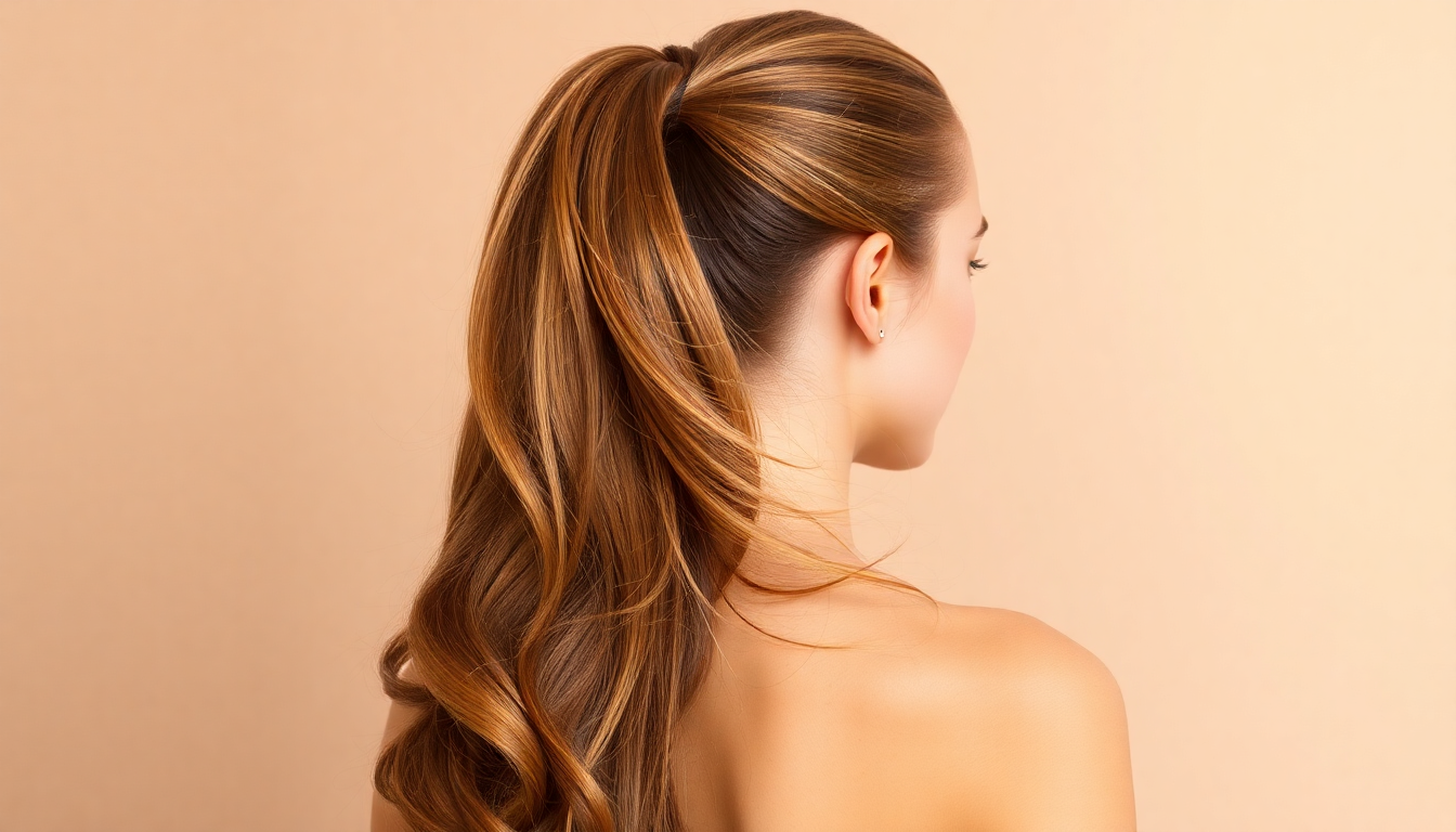 Unlock the Beauty of Toffee Brown Ponytail Extensions