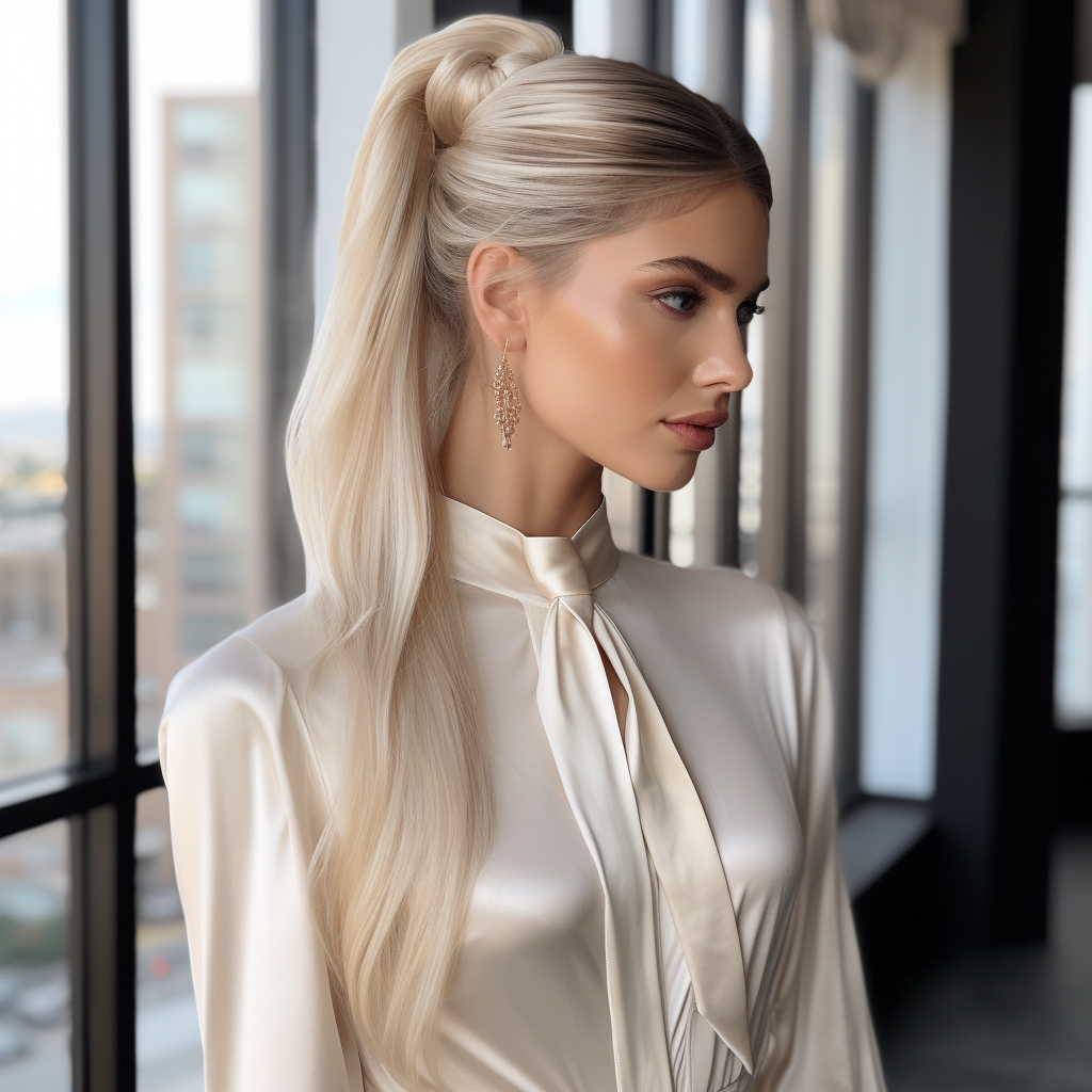 KiKi Blonde Ponytail Hair Extensions