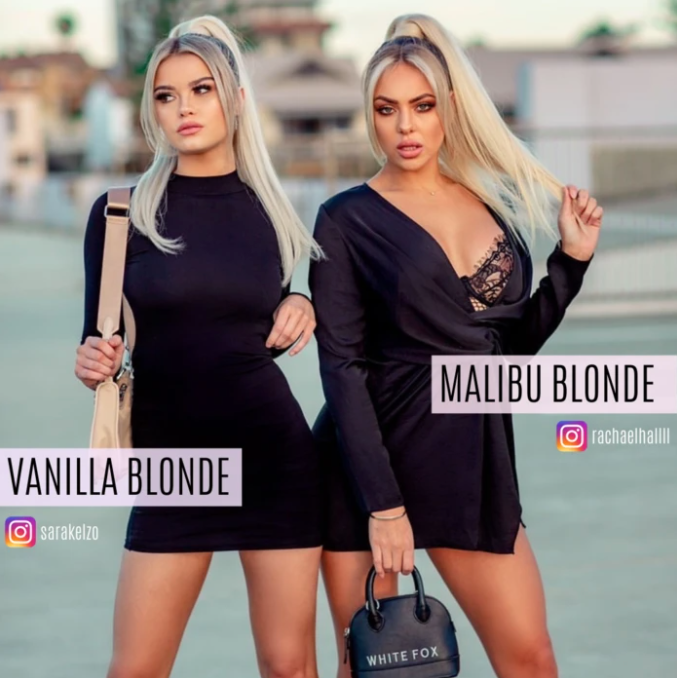 Malibu Blonde Ponytail Human Hair Extensions