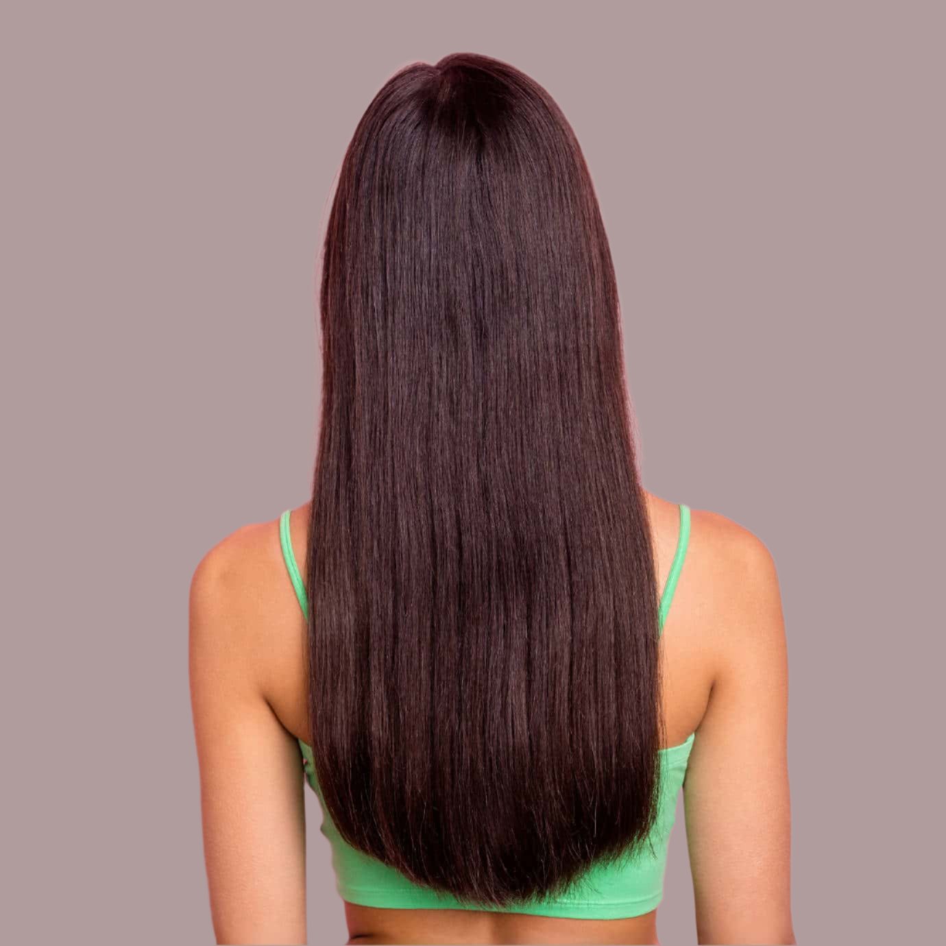 Premium Espresso Brown Tape Human Hair Extensions