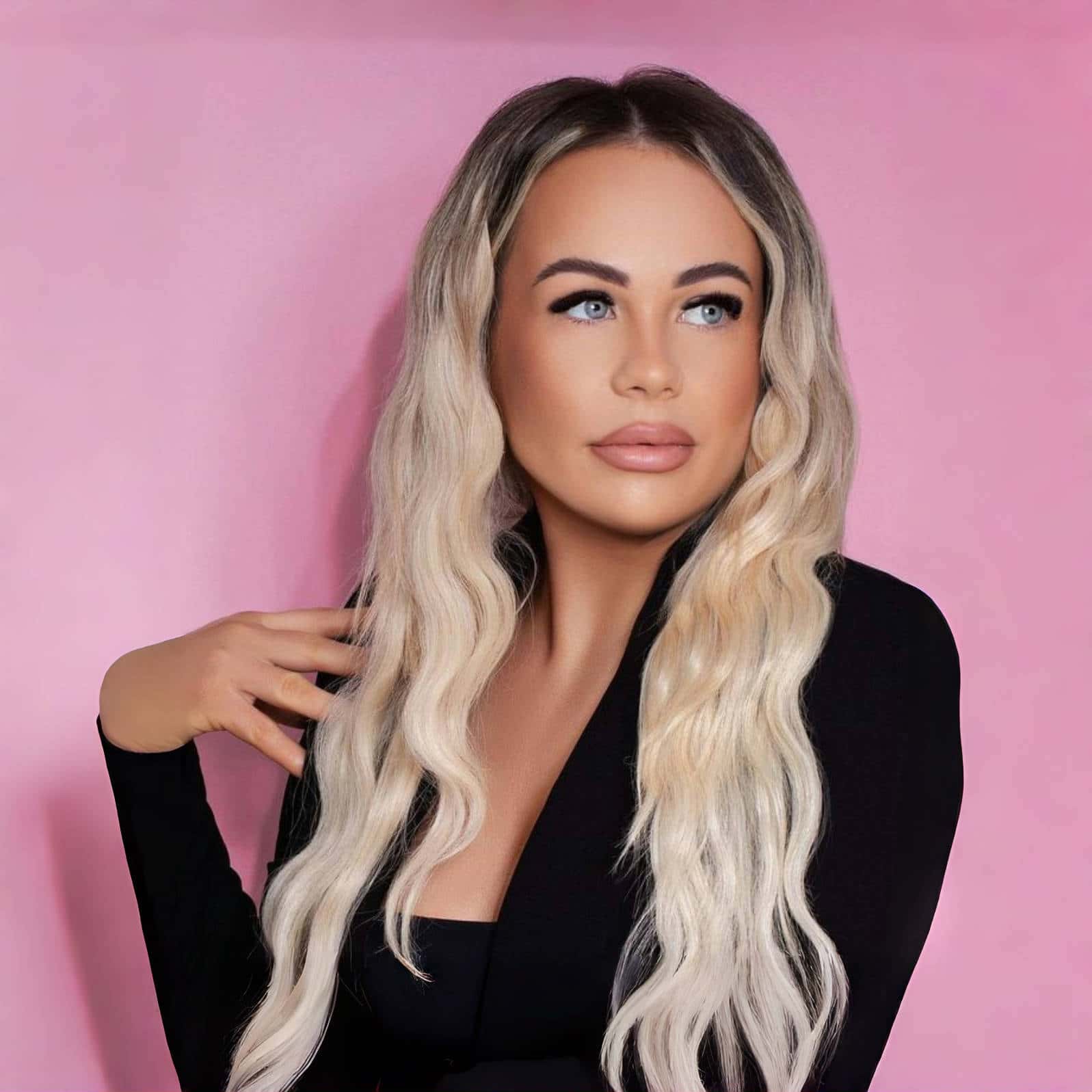 Premium Vanilla Blonde Clip In Human Hair Extensions