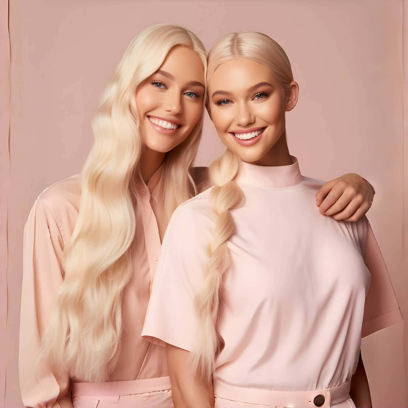 Premium Vanilla Blonde Clip In Human Hair Extensions
