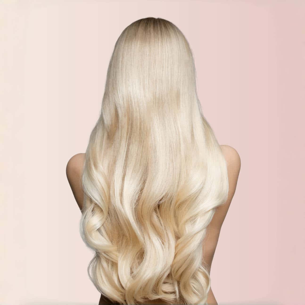 Premium Vanilla Blonde Clip In Human Hair Extensions