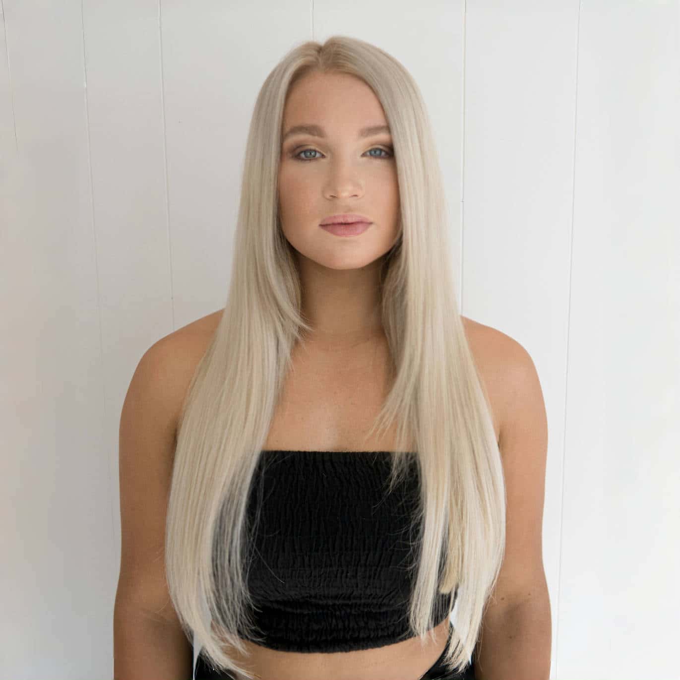 Premium Vanilla Blonde Clip In Human Hair Extensions