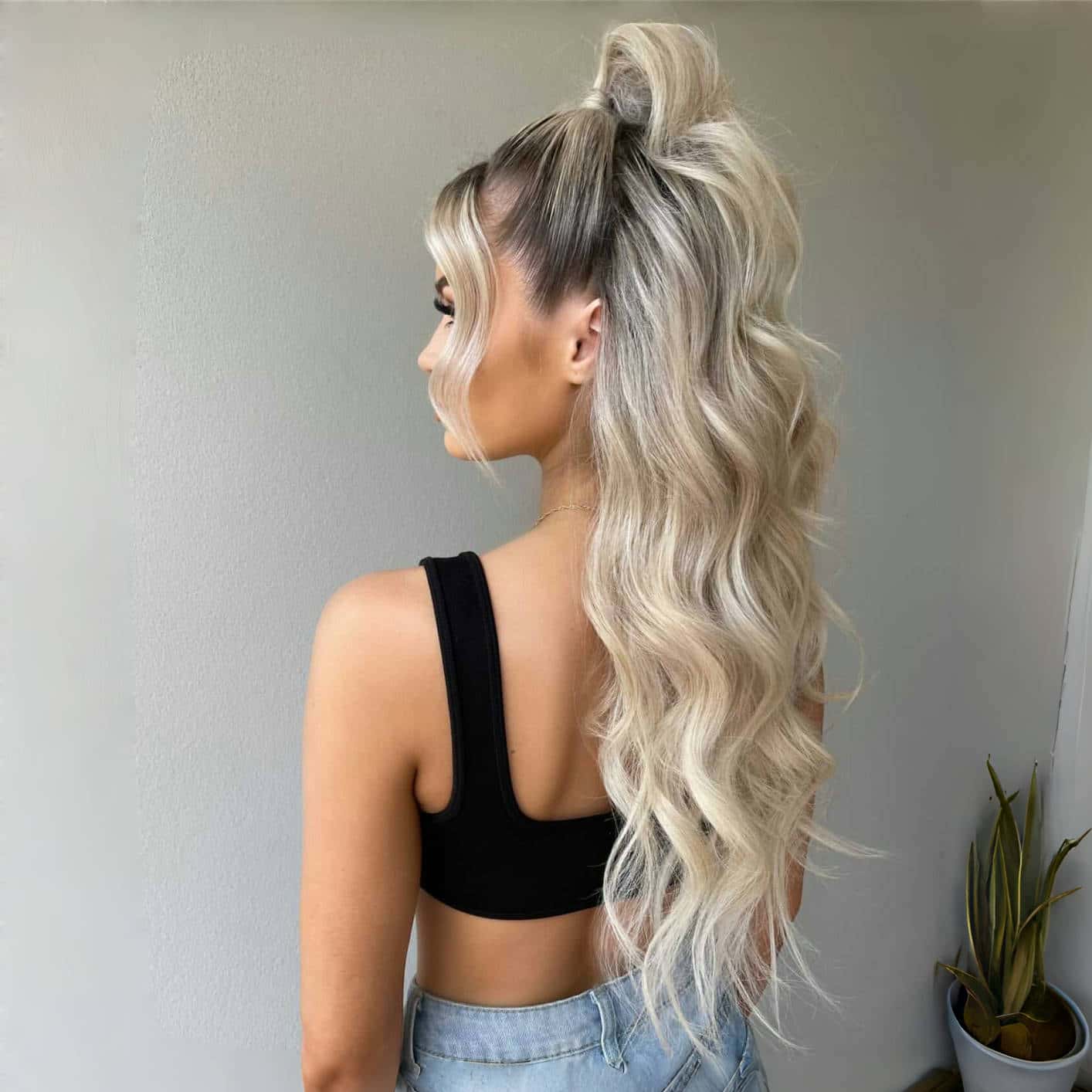 Premium Vanilla Blonde Clip In Human Hair Extensions