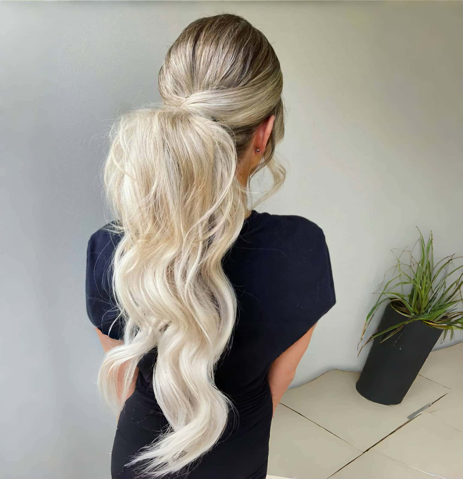 Premium Vanilla Blonde Clip In Human Hair Extensions