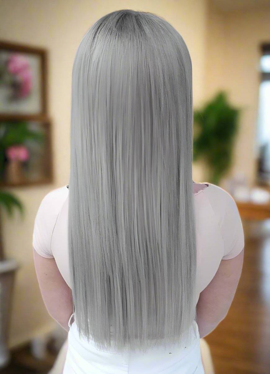 Grey Storm Tape Hair Extensions - Kiki Hair Extensions