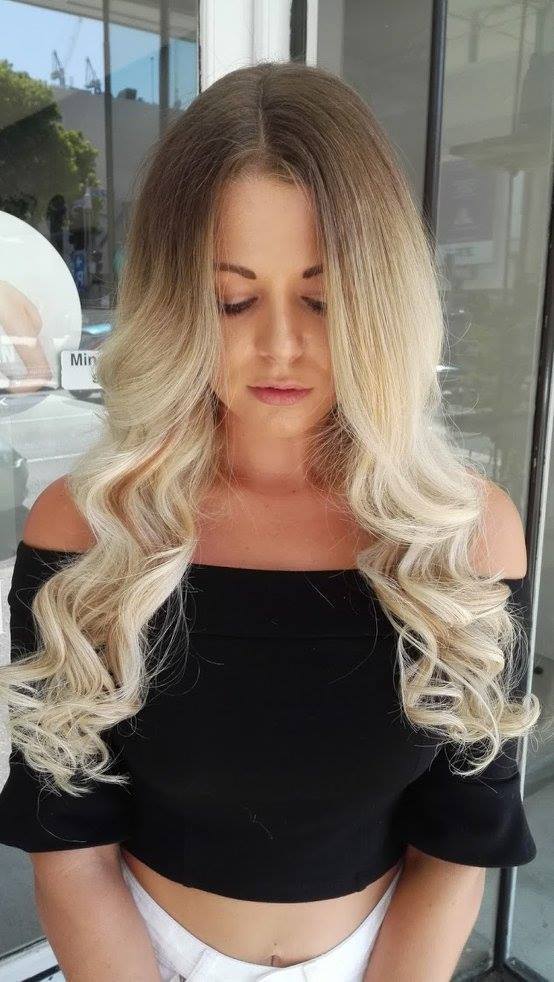 Coconut Grove Balayage Clip In Hair Extensions - Kiki Hair Extensions