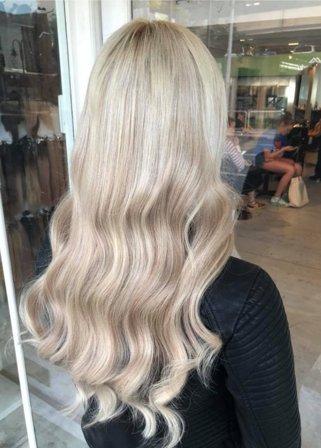 Creme Brûlée Weft Extensions - Kiki Hair Extensions
