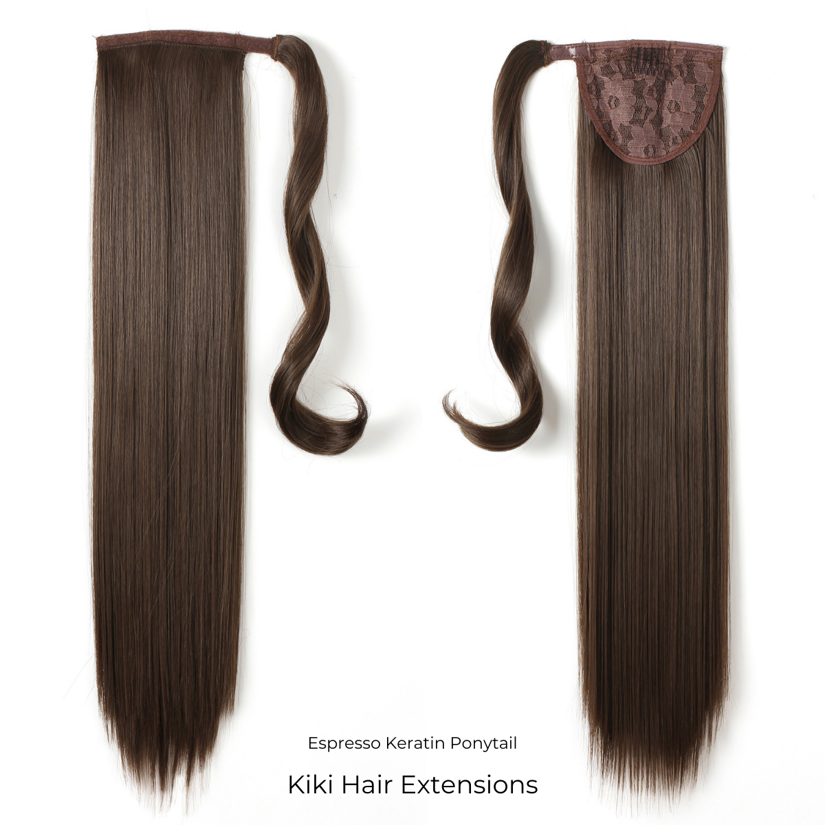 Keratin Synthetic Ponytail Hair Extensions 100g - Kiki Hair Extensions