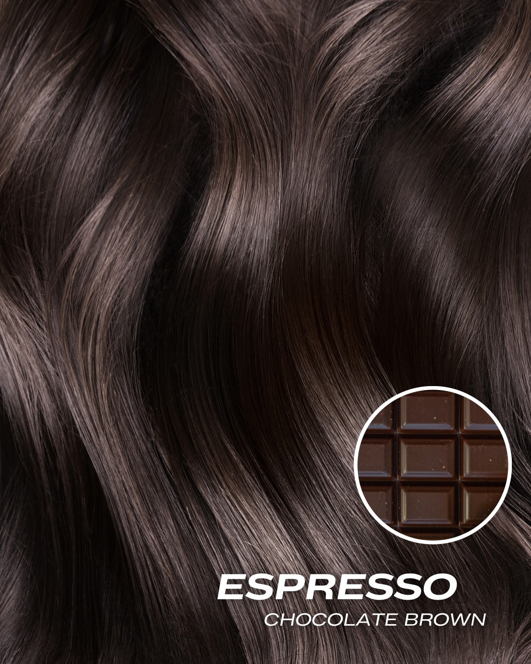 Premium Espresso Ponytail Hair Extensions - Kiki Hair Extensions
